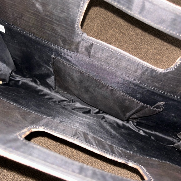 Handheld Rose Gold Color Large Clutch - Picture 3 of 4